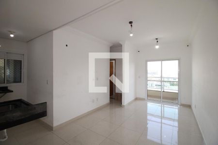 Sala/Cozinha e Área de Serviço de apartamento à venda com 2 quartos, 46m² em Vila Dalila, São Paulo