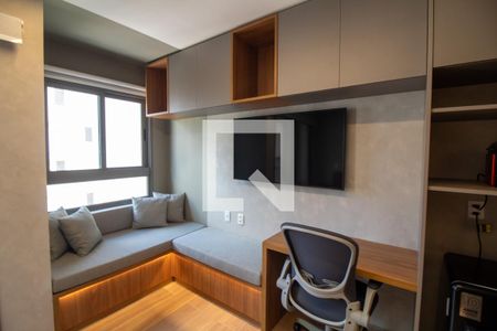 Sala - Studio de kitnet/studio para alugar com 1 quarto, 26m² em Campo Belo, São Paulo