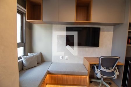 Sala - Studio de kitnet/studio para alugar com 1 quarto, 26m² em Campo Belo, São Paulo