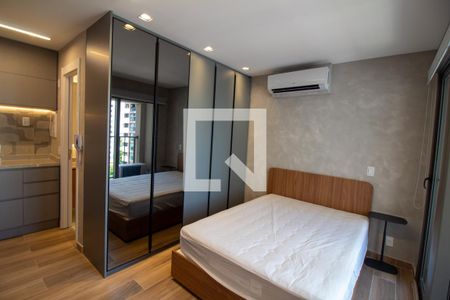 Quarto - Studio de kitnet/studio para alugar com 1 quarto, 26m² em Campo Belo, São Paulo