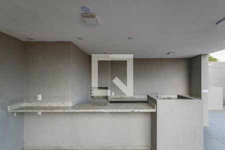 Apartamento para alugar com 35m², 1 quarto e 1 vaga Apartamento para alugar com 35m², 1 quarto e 1 vagaÁrea Comum - Projeto - Churrasqueira