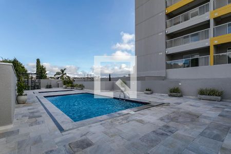 Apartamento para alugar com 35m², 1 quarto e 1 vaga Apartamento para alugar com 35m², 1 quarto e 1 vagaÁrea Comum - Projeto - Piscina