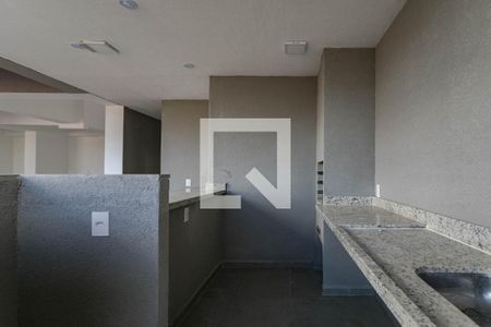 Apartamento para alugar com 35m², 1 quarto e 1 vaga Apartamento para alugar com 35m², 1 quarto e 1 vagaÁrea Comum - Projeto - Churrasqueira