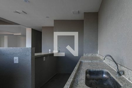 Apartamento para alugar com 35m², 1 quarto e 1 vaga Apartamento para alugar com 35m², 1 quarto e 1 vagaÁrea Comum - Projeto - Churrasqueira