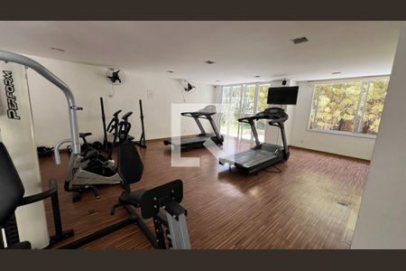 Apartamento para alugar com 47m², 1 quarto e 2 vagas Apartamento para alugar com 47m², 1 quarto e 2 vagasAcademia