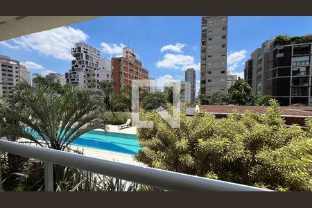 Apartamento para alugar com 47m², 1 quarto e 2 vagas Apartamento para alugar com 47m², 1 quarto e 2 vagasVista da Sacada