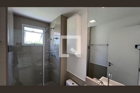 Apartamento para alugar com 47m², 1 quarto e 2 vagas Apartamento para alugar com 47m², 1 quarto e 2 vagasBanheiro