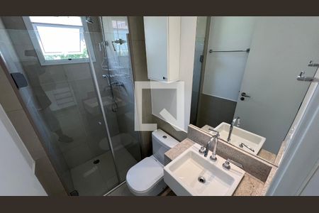 Apartamento para alugar com 47m², 1 quarto e 2 vagas Apartamento para alugar com 47m², 1 quarto e 2 vagasBanheiro