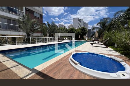 Apartamento para alugar com 47m², 1 quarto e 2 vagas Apartamento para alugar com 47m², 1 quarto e 2 vagasPiscina