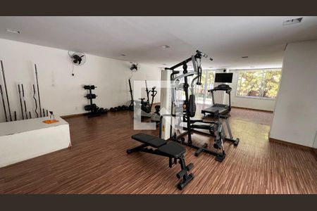 Apartamento para alugar com 47m², 1 quarto e 2 vagas Apartamento para alugar com 47m², 1 quarto e 2 vagasAcademia