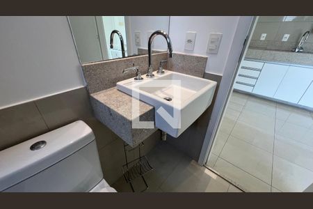 Apartamento para alugar com 47m², 1 quarto e 2 vagas Apartamento para alugar com 47m², 1 quarto e 2 vagasBanheiro