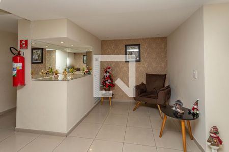 Apartamento à venda com 80m², 3 quartos e 2 vagasHall social 