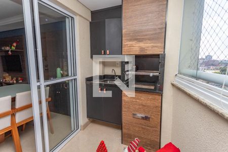 Apartamento à venda com 80m², 3 quartos e 2 vagasVaranda da sala