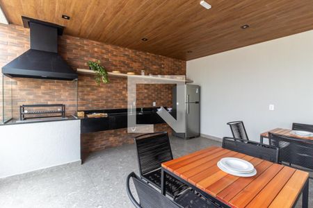 Studio para alugar com 40m², 1 quarto e sem vagaChurrasqueira