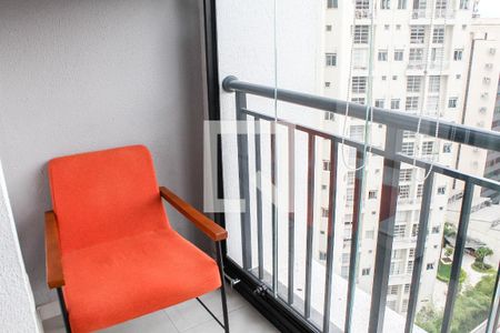 Apartamento à venda com 32m², 1 quarto e sem vagaVaranda