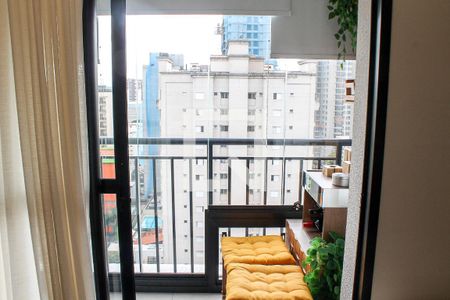 Apartamento à venda com 32m², 1 quarto e sem vagaVaranda