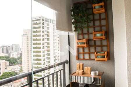 Apartamento à venda com 32m², 1 quarto e sem vagaVaranda