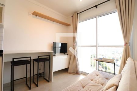 Sala de apartamento à venda com 1 quarto, 28m² em Barra Funda, São Paulo