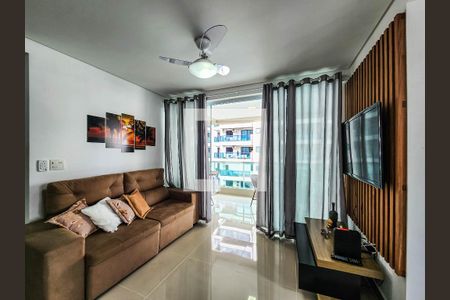 Sala de apartamento para alugar com 3 quartos, 155m² em Barra Funda, Guarujá