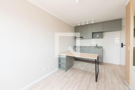 Sala/Cozinha de apartamento para alugar com 1 quarto, 25m² em Bela Vista, São Paulo