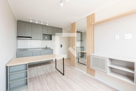 Sala/Cozinha de apartamento para alugar com 1 quarto, 25m² em Bela Vista, São Paulo