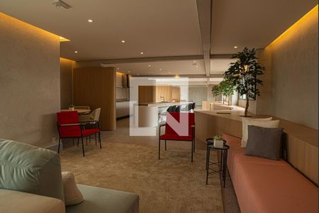 Apartamento para alugar com 25m², 1 quarto e sem vaga Apartamento para alugar com 25m², 1 quarto e sem vagaÁrea comum - Salão de festas