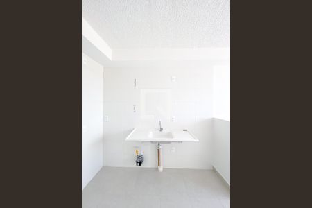 Cozinha de apartamento para alugar com 1 quarto, 24m² em Vila Claudia, São Paulo