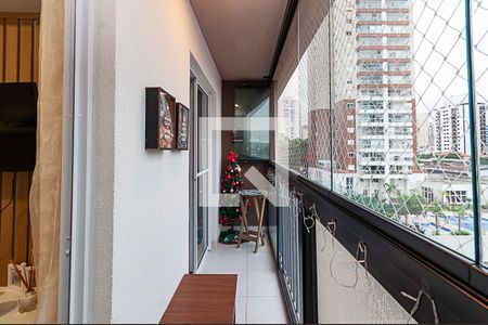 Varanda de apartamento à venda com 1 quarto, 28m² em Água Branca, São Paulo