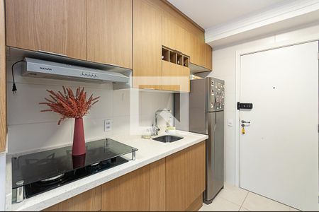 Cozinha de apartamento à venda com 1 quarto, 28m² em Água Branca, São Paulo