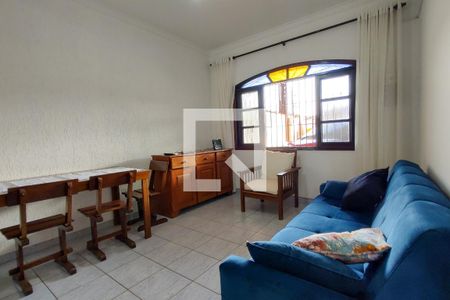 Sala de casa para alugar com 2 quartos, 80m² em Maracanã, Praia Grande