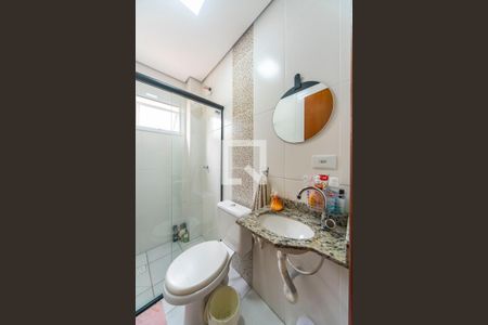 Banheiro  de apartamento à venda com 2 quartos, 40m² em Vila Marina, Santo André