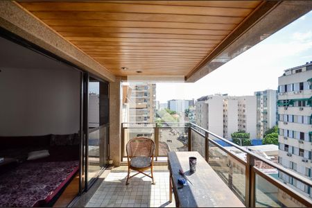 Varanda da Sala de apartamento à venda com 3 quartos, 156m² em Maracanã, Rio de Janeiro