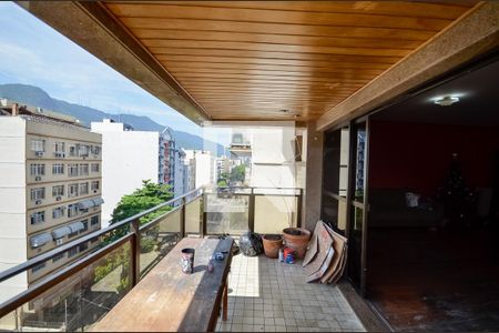 Varanda da Sala de apartamento à venda com 3 quartos, 156m² em Maracanã, Rio de Janeiro