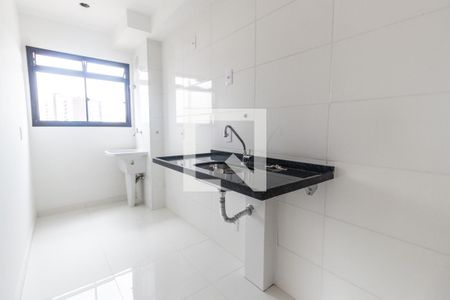 Cozinha de apartamento para alugar com 2 quartos, 49m² em Vila Dom Pedro Ii, São Paulo