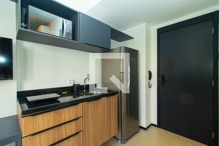 Studio à venda com 26m², 1 quarto e sem vagaCozinha