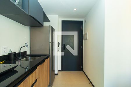 Studio à venda com 26m², 1 quarto e sem vagaCozinha