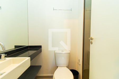 Banheiro de kitnet/studio à venda com 1 quarto, 26m² em Consolação, São Paulo