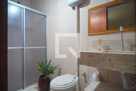 Banheiro da Suíte de casa à venda com 3 quartos, 180m² em Campina, São Leopoldo