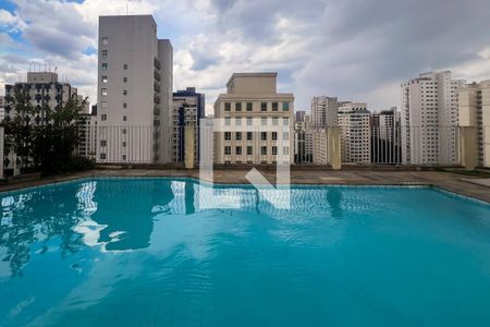 Apartamento à venda com 35m², 1 quarto e 1 vagaPiscina