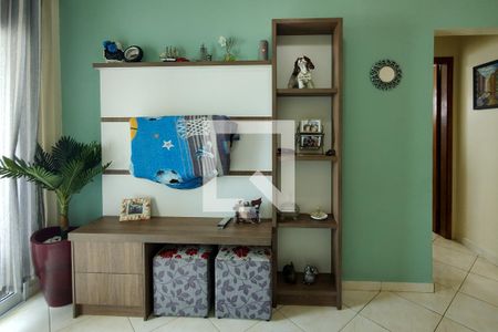 Sala de apartamento para alugar com 1 quarto, 38m² em Maracanã, Praia Grande