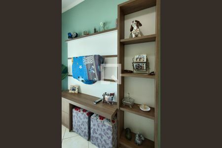 Sala de apartamento para alugar com 1 quarto, 38m² em Maracanã, Praia Grande