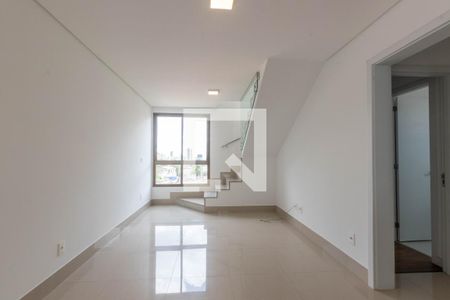 Sala de apartamento à venda com 2 quartos, 120m² em Sion, Belo Horizonte
