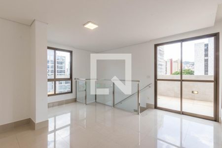 Sala de apartamento à venda com 2 quartos, 120m² em Sion, Belo Horizonte