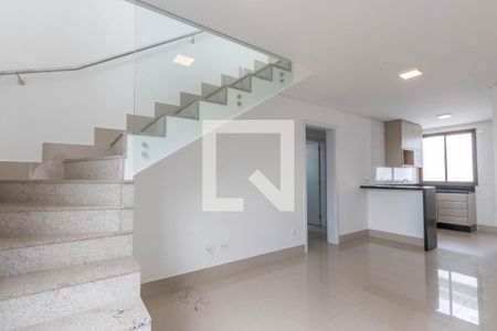 Sala de apartamento à venda com 2 quartos, 120m² em Sion, Belo Horizonte