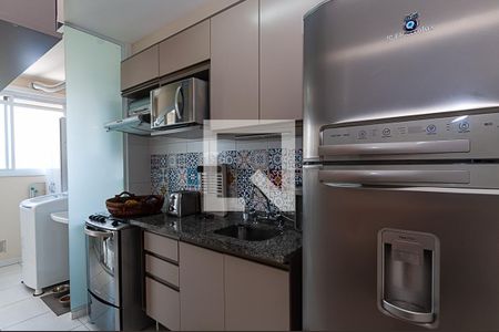 Cozinha de apartamento à venda com 2 quartos, 65m² em Vila Anastácio, São Paulo