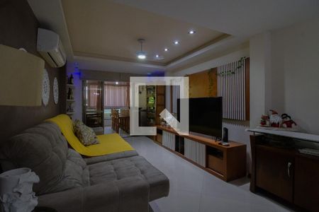 Sala  de apartamento para alugar com 4 quartos, 144m² em Recreio dos Bandeirantes, Rio de Janeiro