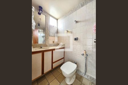 Banheiro da Suíte de apartamento à venda com 3 quartos, 95m² em São Pedro, Belo Horizonte