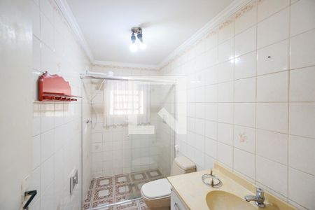 Banheiro de casa de condomínio para alugar com 1 quarto, 40m² em Vila Carrao, São Paulo