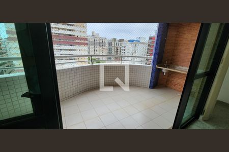 Varanda da Sala de apartamento para alugar com 5 quartos, 200m² em Gonzaga, Santos
