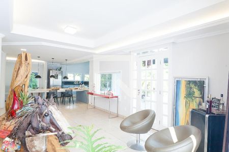 sala de casa de condomínio à venda com 2 quartos, 350m² em Condados da Lagoa, Lagoa Santa